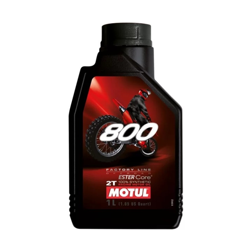 Óleo para motor Motul 800 2T Factory Line Off Road (1 litro)