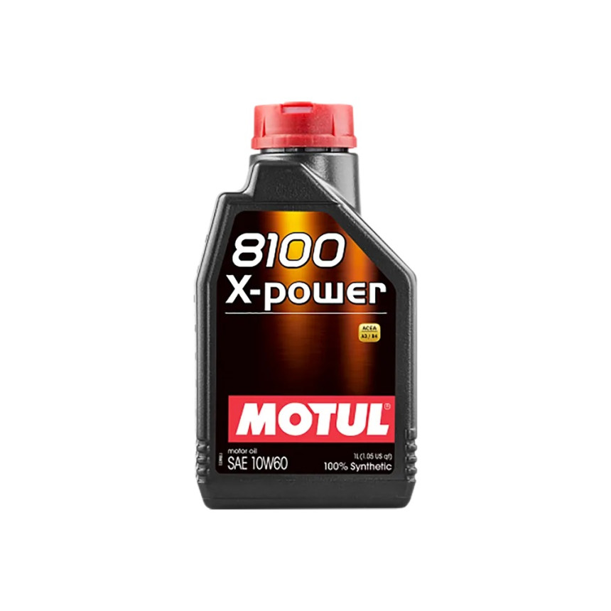 Óleo para motor Motul 8100 X-Power 10W60 (1 litro)