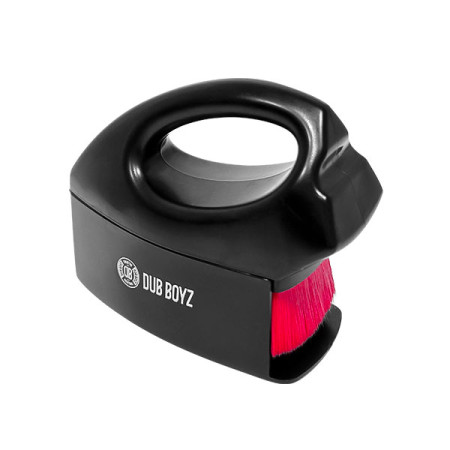 Pincel aplicador de pneu pretinho Dub Tire Red Dub Boyz