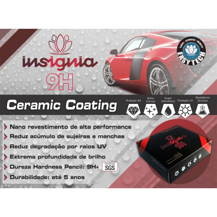 Coating Cerâmico Insignia 9H Easytech Shield (30ml)
