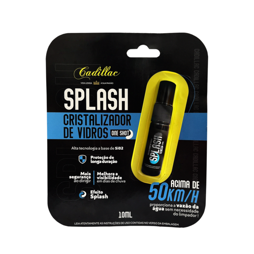 Repelente de Água Cristalizador de Vidros Cadillac Splash (10ml)