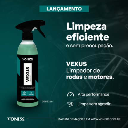 Limpador Rodas e Motores Vexus Vonixx (500ml)