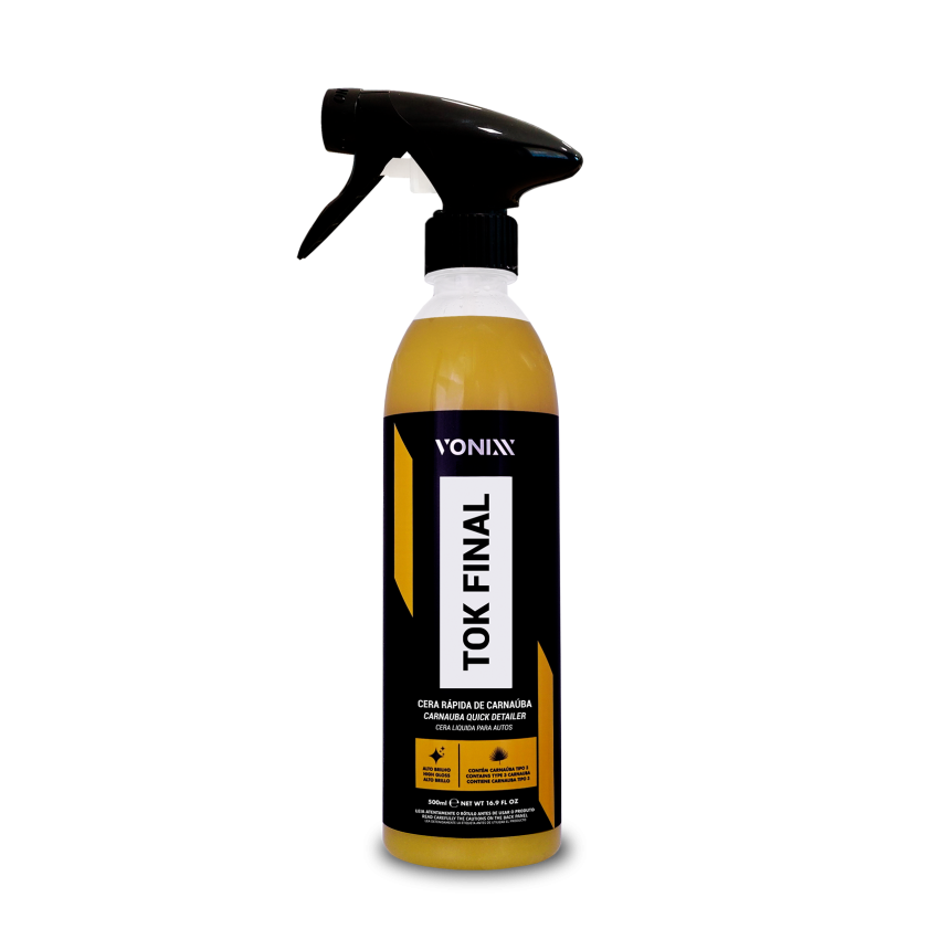 Cera carnaúba em spray Tok Final Vonixx (500ml)