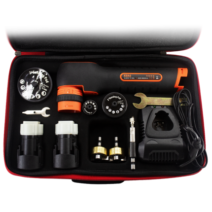 Nano Politriz TC Top Cut Dual Action Portátil Kers com Acessórios 12V