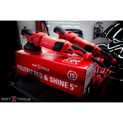 Politriz roto-orbital Red & Shine Sigma Tools  (15mm) - 110V