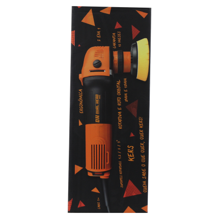 Politriz DH Dual Head Kers Rotativa e Roto Orbital 780W (110V)