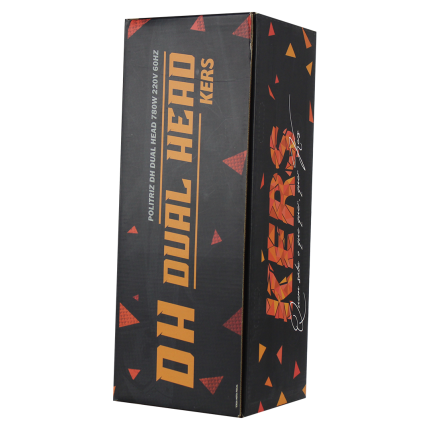 Politriz DH Dual Head Kers Rotativa e Roto Orbital 780W (220V) com boinas