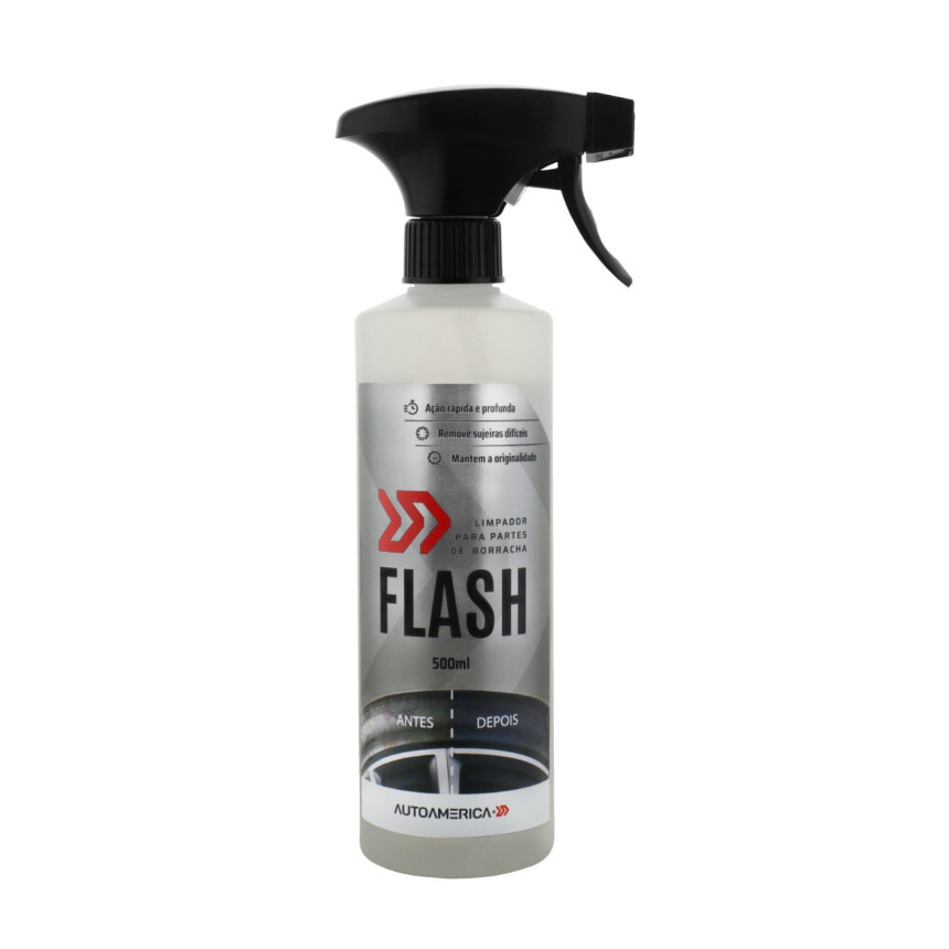 Limpador Pneus e Borrachas Flash Autoamerica (500ml)