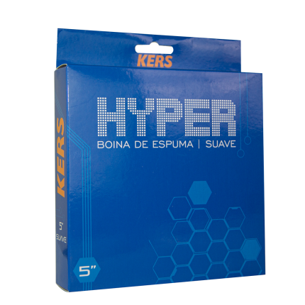 Boina Hyper Suave Kers (5 polegadas - azul)