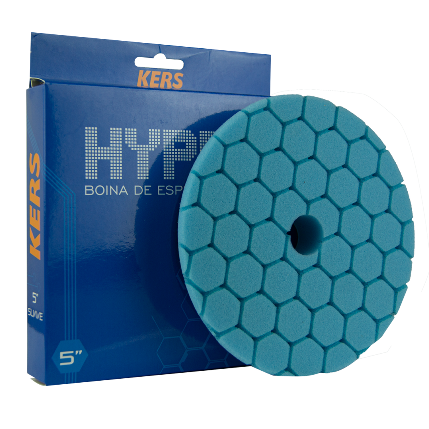 Boina Hyper Suave Kers (5 polegadas - azul)