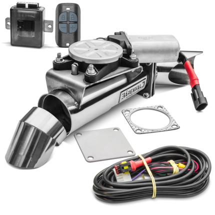 Difusor de escape eletrônico slim em inox Bärenwald 2"