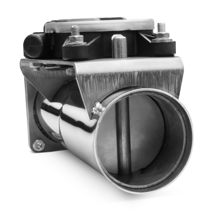 Difusor de escape eletrônico slim em inox Bärenwald 2"