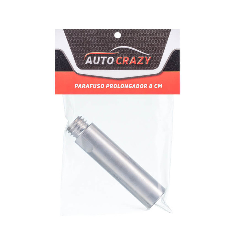 Parafuso prolongador 8cm rosca 5/8 Auto Crazy