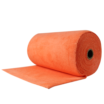 Rolo de Toalha com 50und de Microfibra 260GSM Kers (30x30cm)