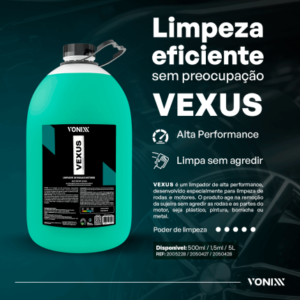 Limpador Rodas e Motores Vexus Vonixx (5 litros)
