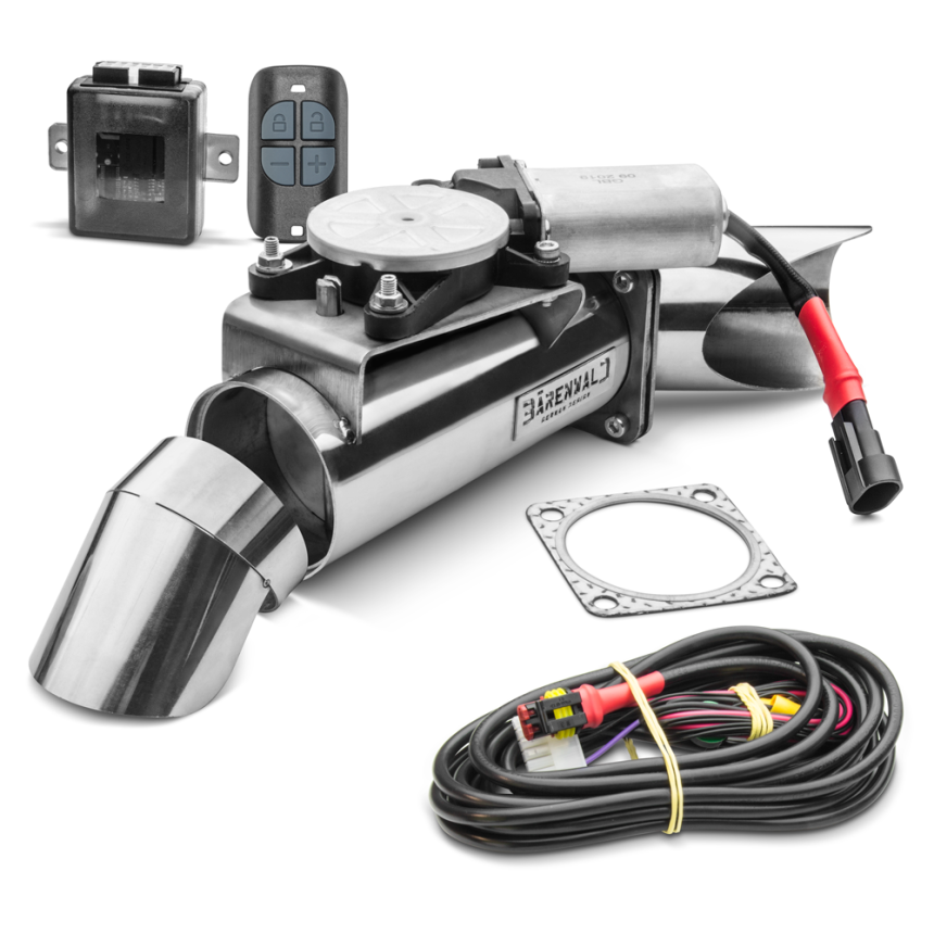 Difusor de escape eletrônico slim em inox Bärenwald 2,5"