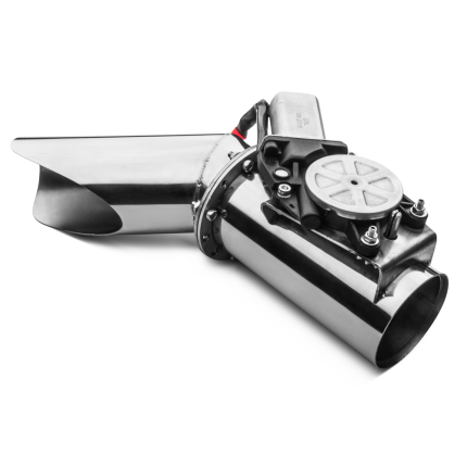 Difusor de escape eletrônico slim em inox Bärenwald 3"