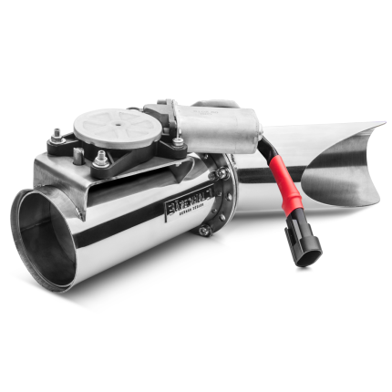 Difusor de escape eletrônico slim em inox Bärenwald 3"