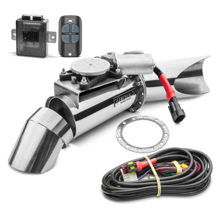 Difusor de escape eletrônico slim em inox Bärenwald 3"