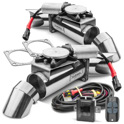 Difusor Duplo de escape eletrônico slim em inox Bärenwald 2,5"