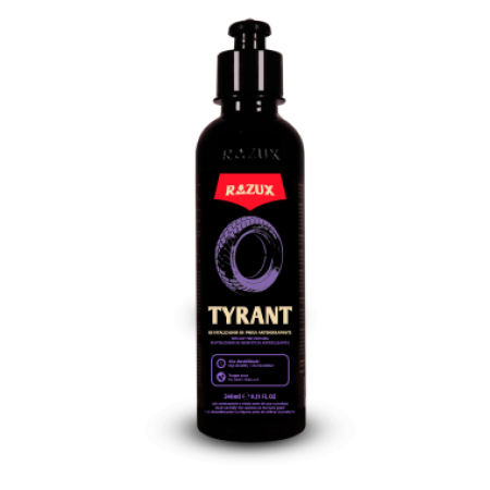 Revitalizador de Pneus Antiderrapante para Motocicletas Tyrant Razux (240ml)