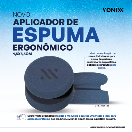 Aplicador de Espuma Ergonômico Vonixx