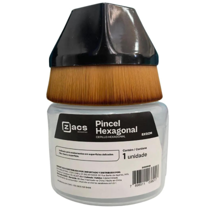 Pincel Hexagonal Cerdas Macias Zacs