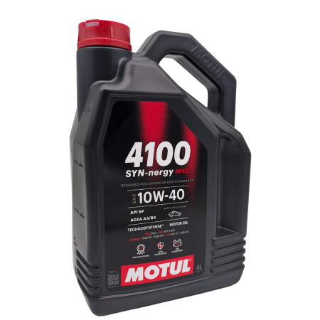 Óleo para motor Motul 4100 SYN-nergy spec 10W40 (4 litros)