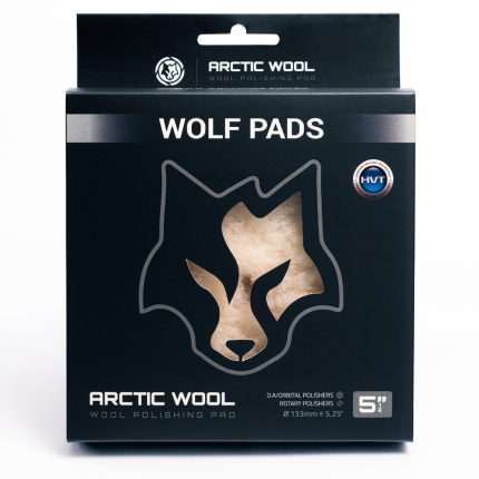 Boina Lã Natural Artic Wool Corte Wolf Pads (5 polegadas)