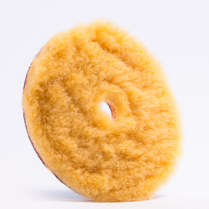 Boina Lã Natural Golden Wool Corte Wolf Pads (6 polegadas)