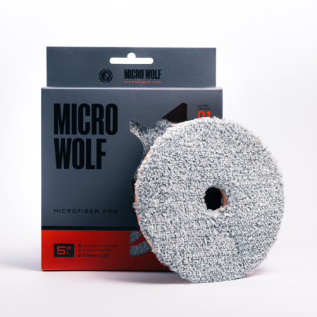 Boina Microfibra Micro Wolf com Interface Wolf Pads (5 polegadas)