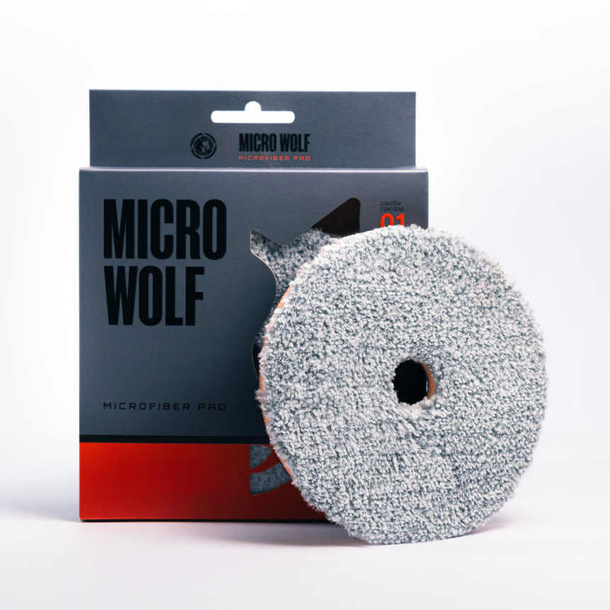 Boina Microfibra Micro Wolf com Interface Wolf Pads (3 polegadas)