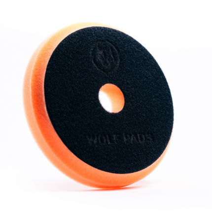 Boina Espuma Corte Wolf Pads (5 polegadas - Laranja)