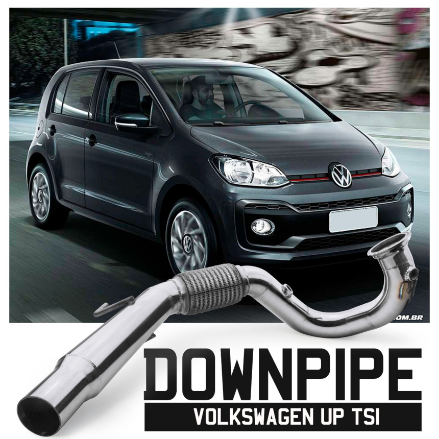Downpipe Inox 304 Bärenwald VW UP TSi 1.0 EA211