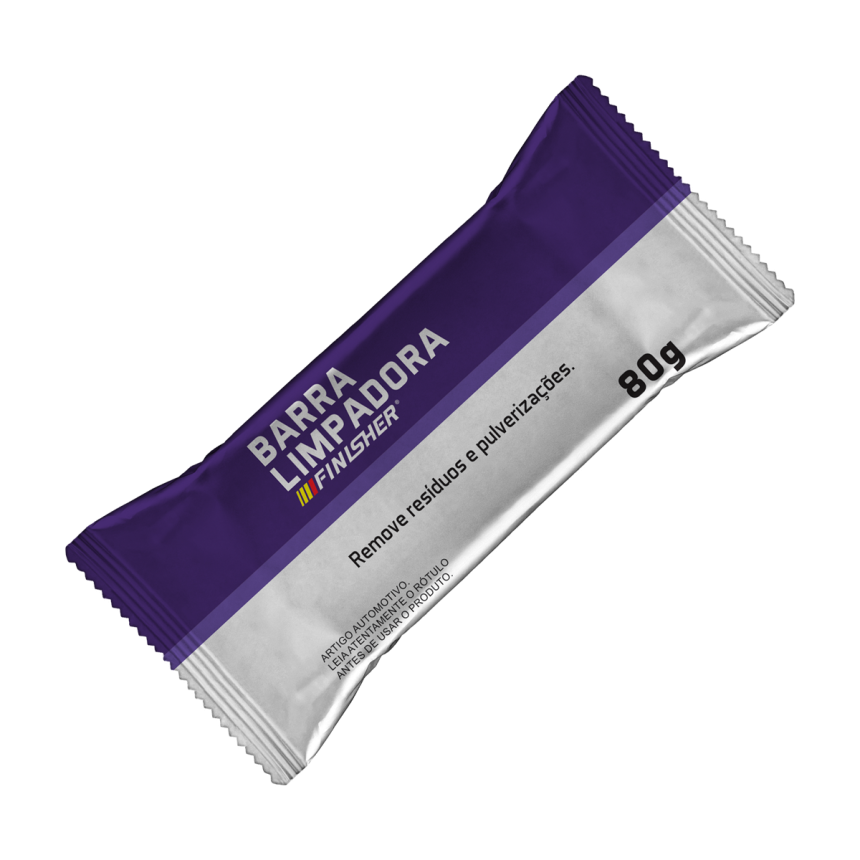 Clay Bar Barra Limpadora Média Finisher (80g)