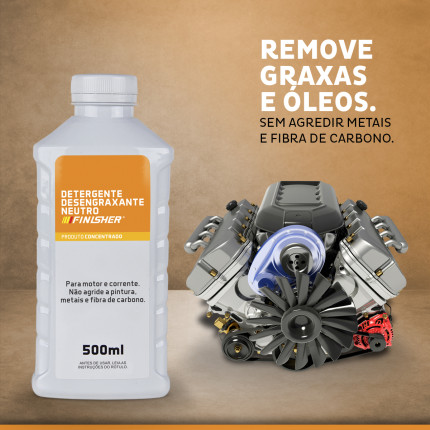 Desengraxante Neutro Concentrado Finisher (500ml)