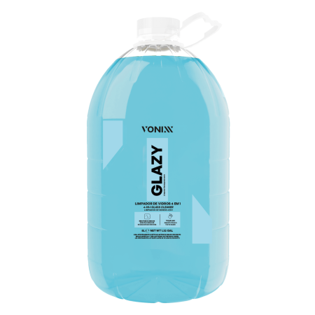 Limpa vidros 4 em 1 Glazy Vonixx (5litros)