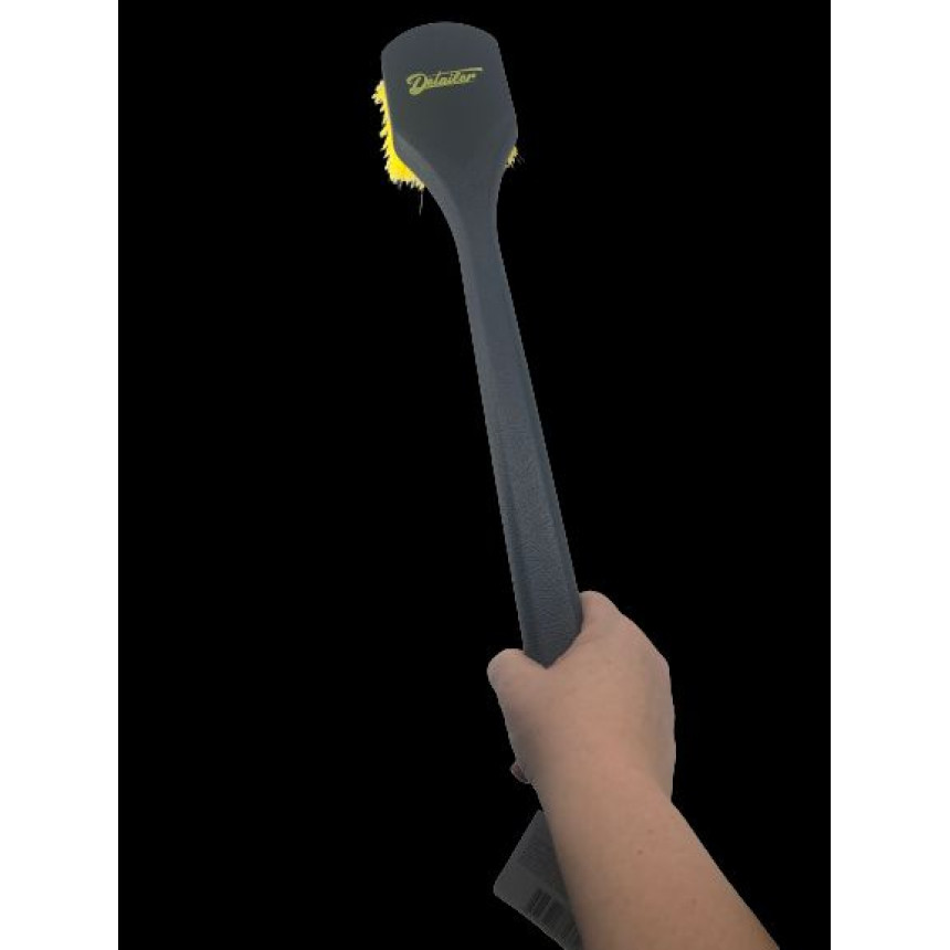 Escova Caixa de Rodas Detailer cerdas rígidas e perfil baixo