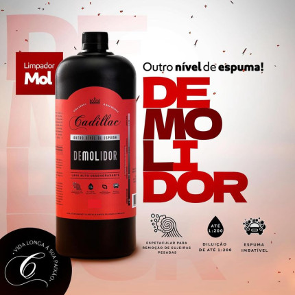 Shampoo Demolidor Desengraxante Cadillac (1,5 litro)