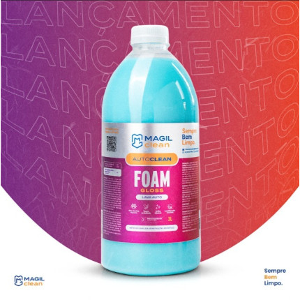 Shampoo Lava Auto Foam Gloss Magilclean (3 litros)