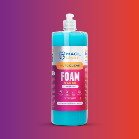 Shampoo Lava Auto Foam Gloss Magilclean (1 litro)