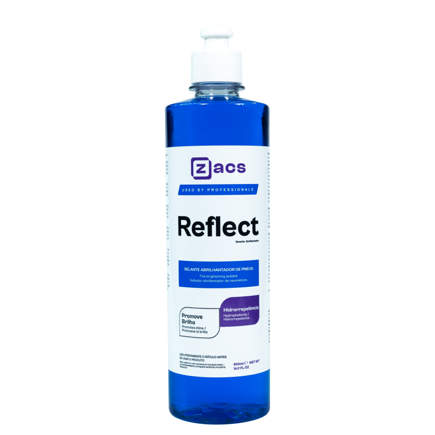 Pneu Pretinho Reflect Zacs (500ml)