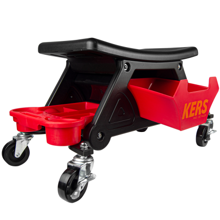 Banqueta 360° PRO Detailer para detailers e mecânicos Kers