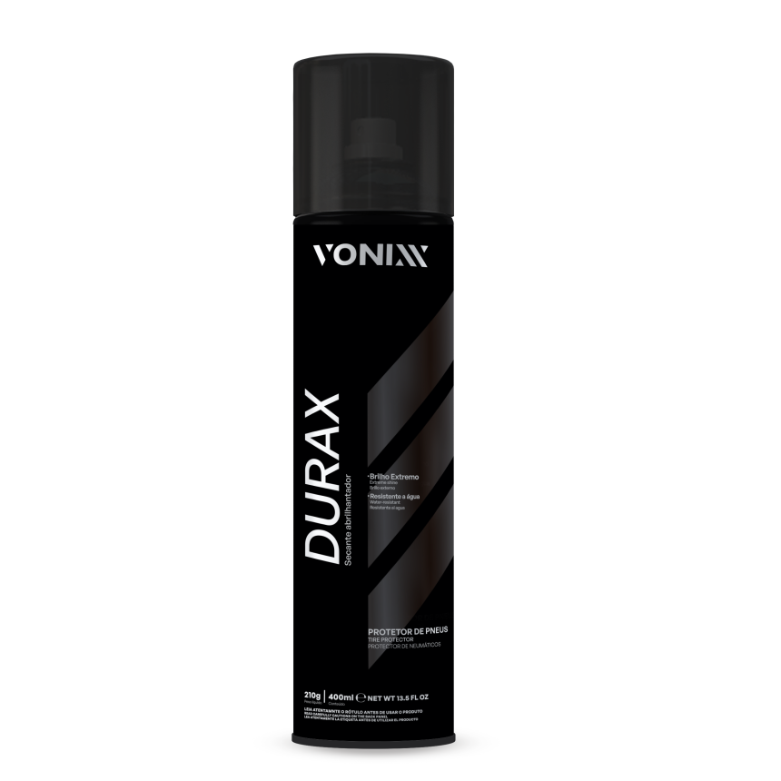 Pneu Pretinho Aerosol Durax Vonixx (400ml)