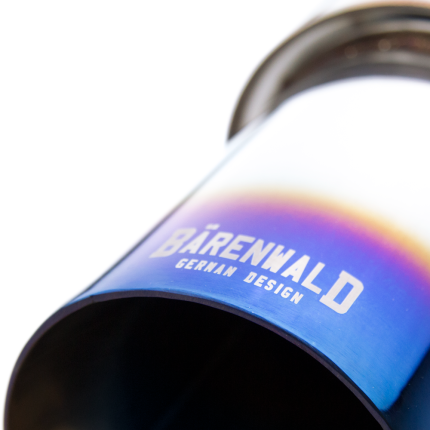 Abafador Esportivo em Inox Bärenwald Dresden com ponteira “Burned Tip”