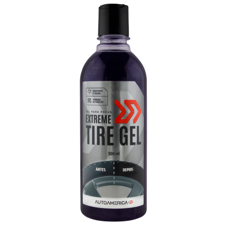 Pneu Pretinho Extreme Tire Gel Autoamerica (500ml)