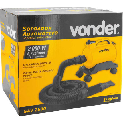 Soprador de ar térmico Automotivo SAV 2500 Vonder (127V)