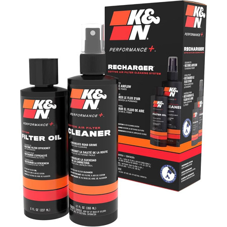 Kit limpeza K&N para filtro de ar (Azul)