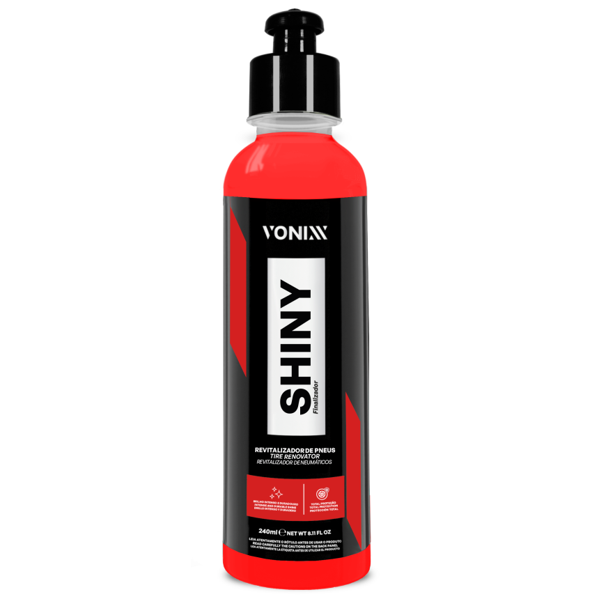Pneu Pretinho Shiny Vonixx (240ml)