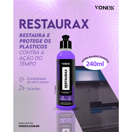 Restaurador de plásticos Restaurax Vonixx (240ml)